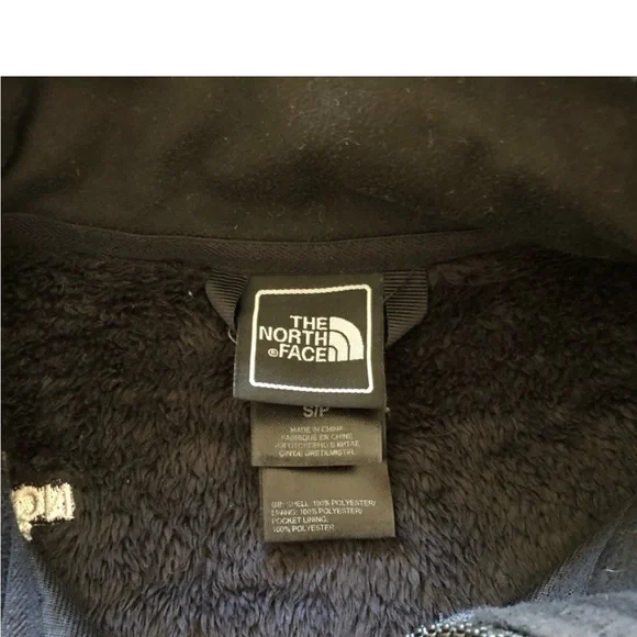 Women’s The North Face ⬛️ Fuzzy Fleece 🧥 Small - Picture 5 of 8